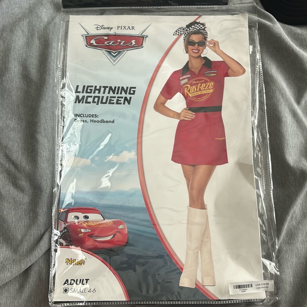 Spirit Halloween Lightning Mcqueen Costume